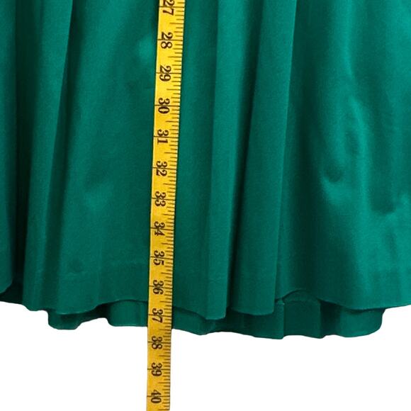 Calvin Klein Dress 2 Teal Green Fit Flare Business Career Party Cocktail Preppy - Picture 16 of 16